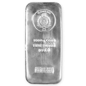 1 kg Silber Münzbarren Niue Argor Heraeus