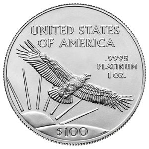 1 oz Platin American Eagle 2022