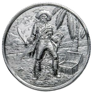 2 oz Silber-Medaille Privateer