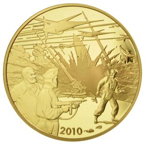 1/4 oz Goldmünze Frankreich 2010 - Blake & Mortimer