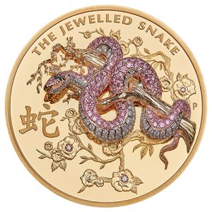 10 oz Gold The Jewelled Snake 2023, Limited Edition