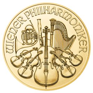 1/2 oz Gold Wiener Philharmoniker 2021