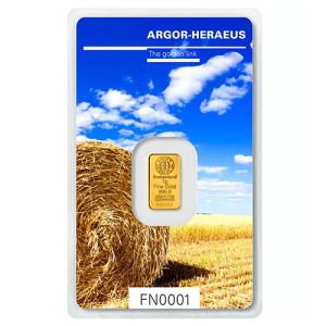1g Gold Argor Heraeus, Limited Edition SOMMER