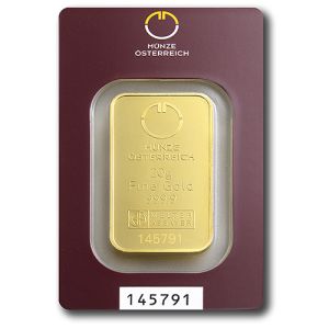 20g Goldbarren Münze Österreich