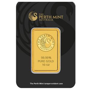 10 oz Goldbarren Perth Mint