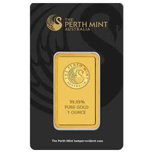 1 oz Goldbarren Perth Mint