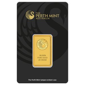 20g Goldbarren Perth Mint