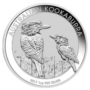 1 oz Silbermünze Kookaburra 2017 
