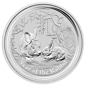 1 kg Silbermünze Hase 2011, Lunar Serie II