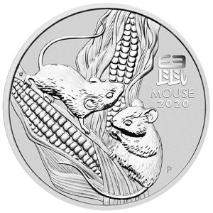 1 kg Silbermünze Maus 2020, Lunar Serie III 