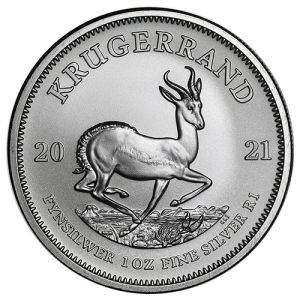 1 oz Silbermünze Krugerrand 2021 