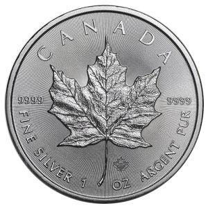 1 oz Silbermünze Maple Leaf 2022