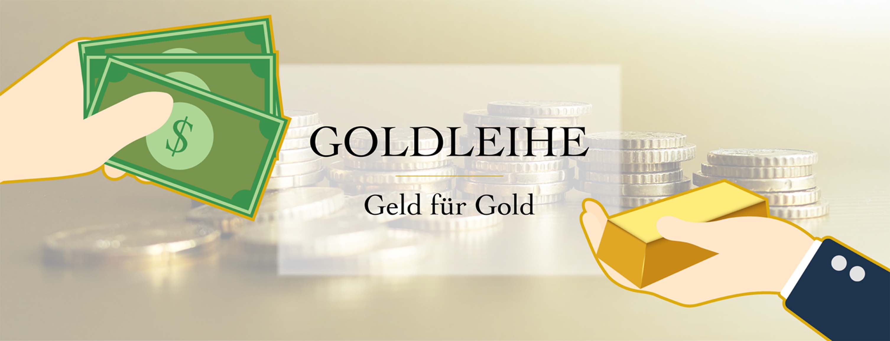 Goldleihe-Banner